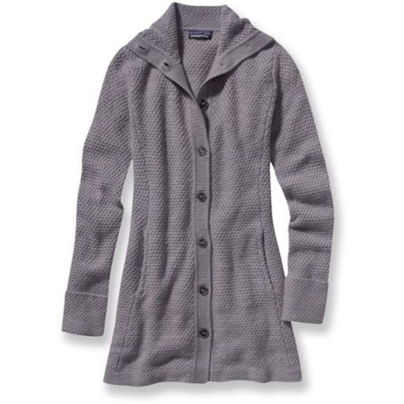 Patagonia Sweaters - Patagonia Merino Wool Long Gray Cardigan Size XS